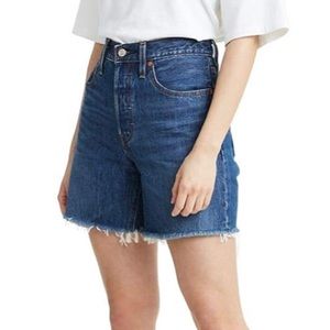 Levi's Women's Premium 501 Mid Thigh Short